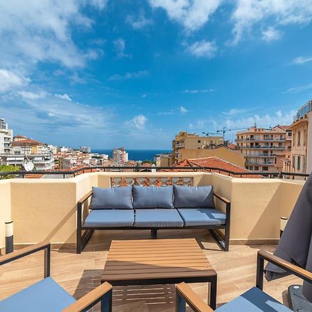 Superbe Penthouse Proche Monaco Grande Terrasse Leilighet Beausoleil Eksteriør bilde