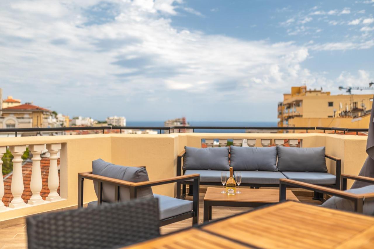 Superbe Penthouse Proche Monaco Grande Terrasse Leilighet Beausoleil Eksteriør bilde