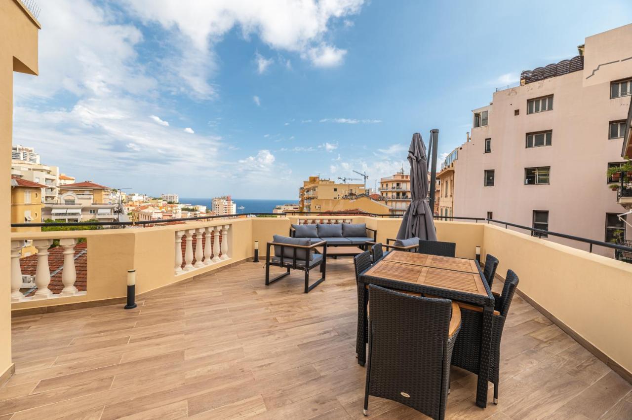 Superbe Penthouse Proche Monaco Grande Terrasse Leilighet Beausoleil Eksteriør bilde