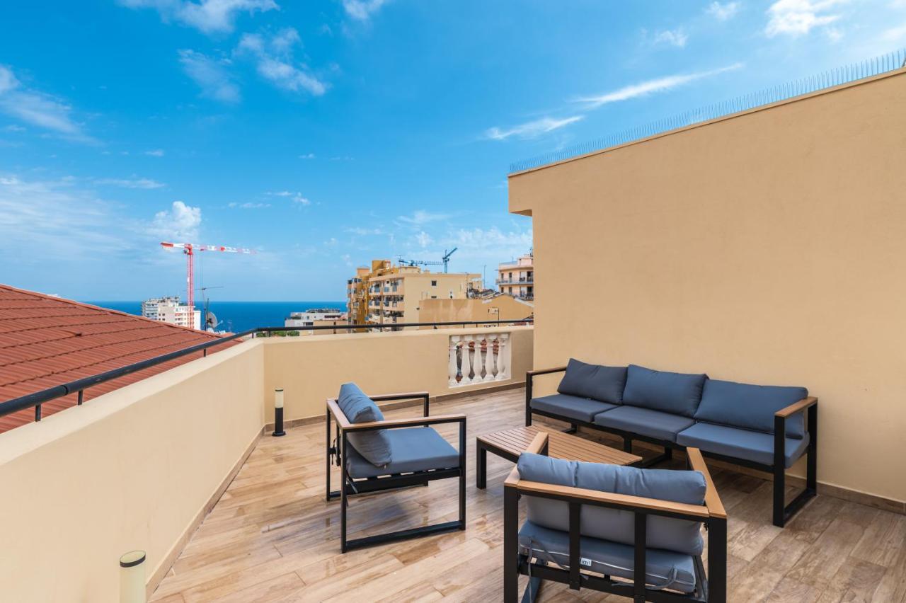 Superbe Penthouse Proche Monaco Grande Terrasse Leilighet Beausoleil Eksteriør bilde